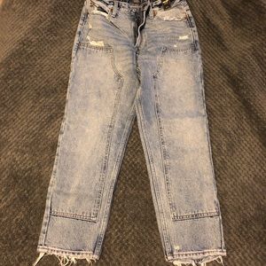 Abercrombie Annie high rise girlfriend jeans